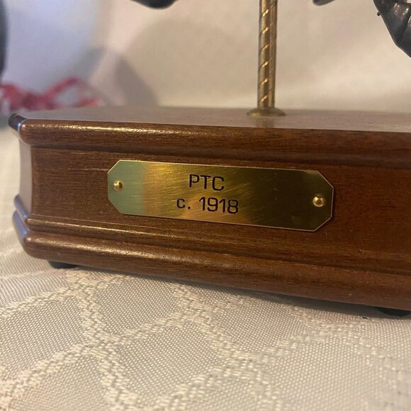 1989 Impulse Giftware Reproduction PTC 1918 Horse Musical Figurine - Picture 7 of 10